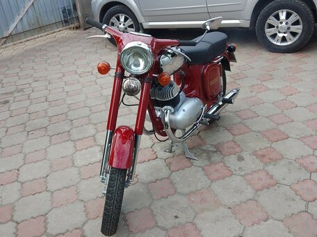 1973 Jawa 350/360, красный, 600000 рублей, вид 4