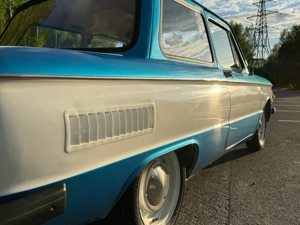 1986 ЗАЗ 968 М, голубой, 330000 рублей - вид 20