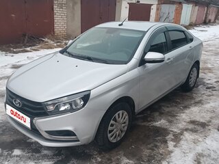 2018 Lada (ВАЗ) Vesta I, серебристый, 925000 рублей, вид 1