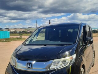 2015 Honda Stepwgn Spada V, чёрный, 1860000 рублей, вид 2