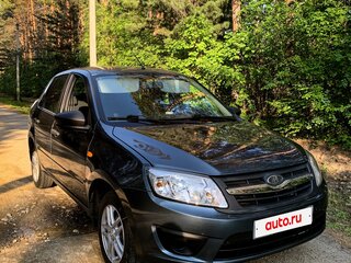 2015 Lada (ВАЗ) Granta I, серый, 500000 рублей, вид 4