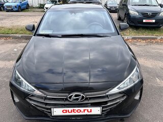 2018 Hyundai Elantra VI (AD) Рестайлинг, чёрный, 1350000 рублей, вид 3
