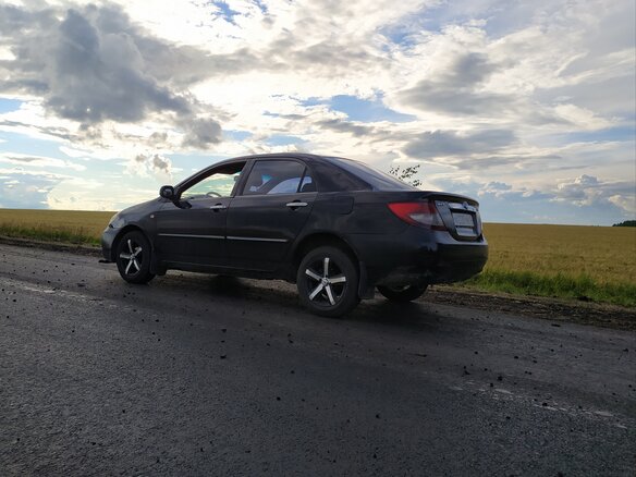 2008 BYD F3 I, чёрный - вид 3