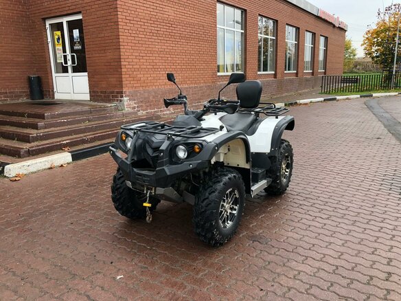 2015 Stels ATV-600YS Leopard, белый