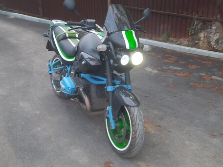 2003 BMW R 1150 R, чёрный, 350000 рублей, вид 1