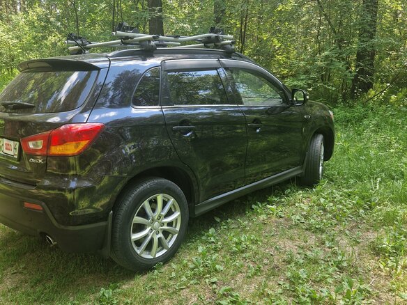 2010 Mitsubishi ASX I, чёрный, 1200000 рублей - вид 7
