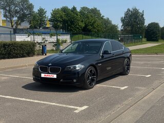 2015 BMW 5 серии 530d xDrive VI (F10/F11/F07) Рестайлинг, чёрный, 2600000 рублей, вид 1