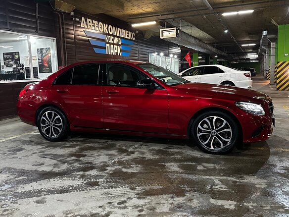 2019 Mercedes-Benz C-Класс 180 IV (W205) Рестайлинг, красный, 3199999 рублей - вид 6