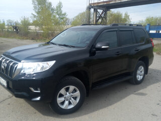 2021 Toyota Land Cruiser Prado 150 Series Рестайлинг 3, чёрный, 6100000 рублей, вид 1