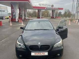 2005 BMW 5 серии 525i V (E60/E61), чёрный, 800000 рублей, вид 3