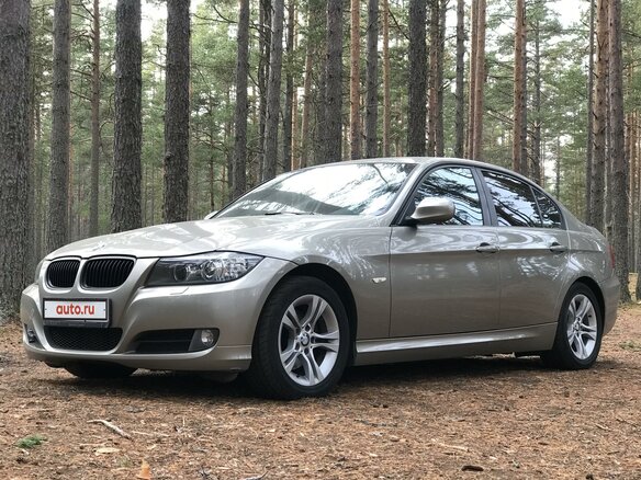 2011 BMW 3 серии 320i V (E90/E91/E92/E93) Рестайлинг, золотистый - вид 1