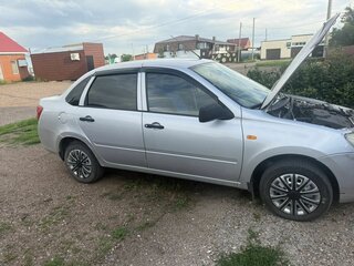 2012 Lada (ВАЗ) Granta I, серебристый, 385000 рублей, вид 3