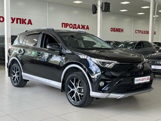 2017 Toyota RAV4 IV (XA40) Рестайлинг, чёрный, 2400000 рублей, вид 3