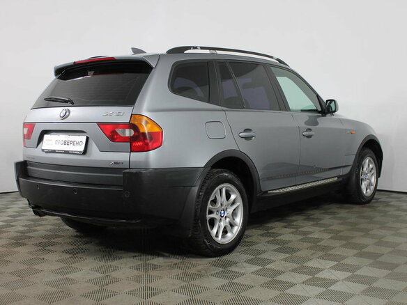 2004 BMW X3 25i I (E83), серый - вид 9