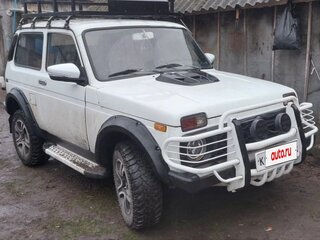 1996 Lada (ВАЗ) 2121 (4x4) I Рестайлинг, белый, 210000 рублей, вид 2