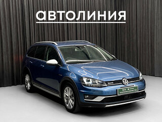 2015 Volkswagen Golf Alltrack VII, синий, 1489000 рублей, вид 2