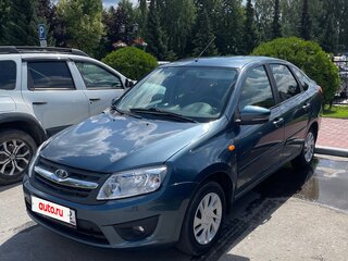 2014 Lada (ВАЗ) Granta I, серый, 400000 рублей, вид 1
