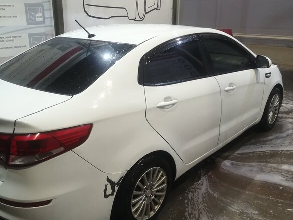 2015 Kia Rio III, белый - вид 3