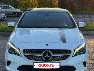 2018 Mercedes-Benz CLA 200 I (C117, X117) Рестайлинг, белый, 1880000 рублей, вид 2
