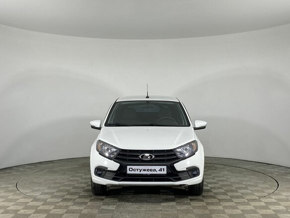 2022 Lada (ВАЗ) Granta I Рестайлинг, белый - вид 2