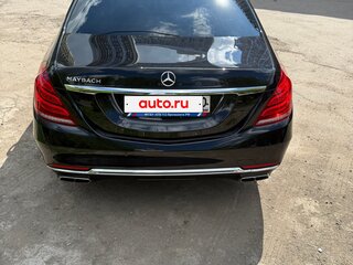 2016 Mercedes-Benz Maybach S-Класс 400 I (X222), чёрный, 4000000 рублей, вид 3