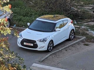 2013 Hyundai Veloster I, белый, 1440000 рублей, вид 1