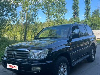 2003 Toyota Land Cruiser 100 Series Рестайлинг 1, чёрный, 1450000 рублей, вид 1