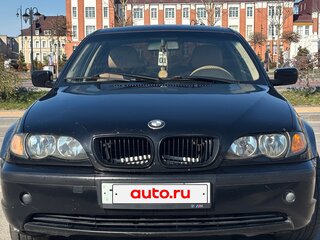 2002 BMW 3 серии 318i IV (E46) Рестайлинг, чёрный, 560000 рублей, вид 2