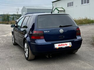 2001 Volkswagen Golf IV, синий, 380000 рублей, вид 5