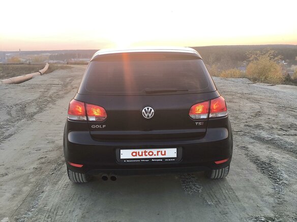 2011 Volkswagen Golf VI, синий - вид 5