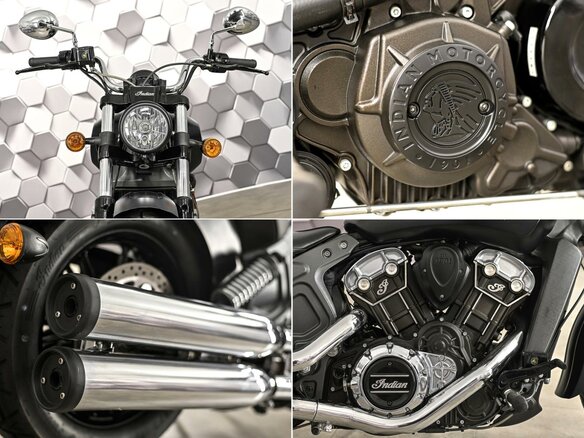 2015 Indian Scout, чёрный, 949000 рублей - вид 9