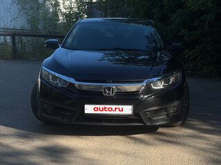 2016 Honda Civic X, чёрный, 1450000 рублей, вид 2