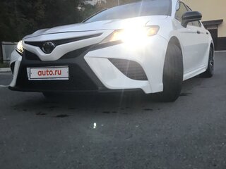 2017 Toyota Camry US Market VIII (XV70), белый, 2565000 рублей, вид 2