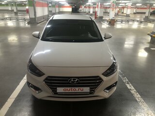 2017 Hyundai Solaris II, белый, 1700000 рублей, вид 2