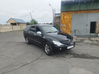 2011 SsangYong Actyon Sports I, чёрный, 900000 рублей, вид 4