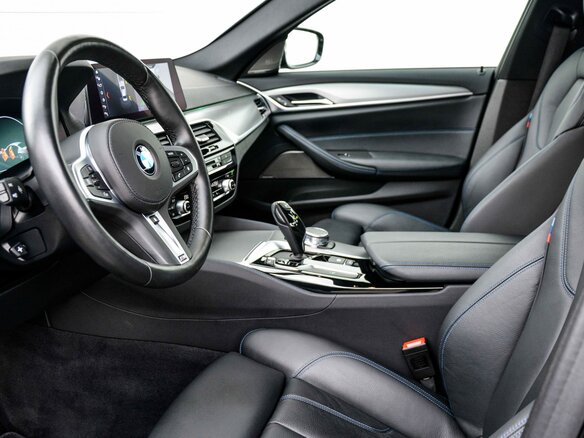 2019 BMW 5 серии 530i xDrive VII (G30/G31/G38), синий - вид 9