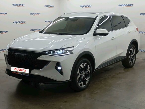 2022 Haval F7 I Рестайлинг, белый - вид 1