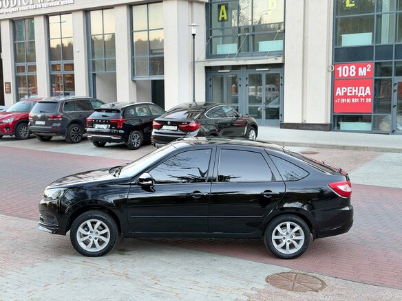 2018 Lada (ВАЗ) Granta I Рестайлинг, чёрный - вид 6
