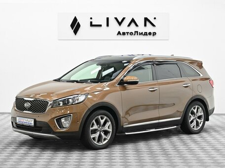 2016 Kia Sorento III Prime, коричневый, 2015000 рублей, вид 3
