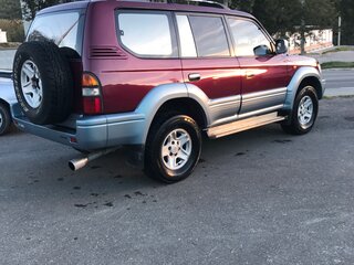 1996 Toyota Land Cruiser Prado 90 Series, красный, 1595000 рублей, вид 3