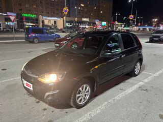 2015 Lada (ВАЗ) Kalina II, чёрный, 500000 рублей, вид 1