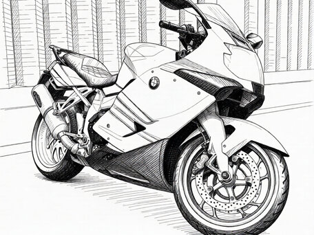 2005 BMW K 1200 S, серебристый, 450000 рублей, вид 1