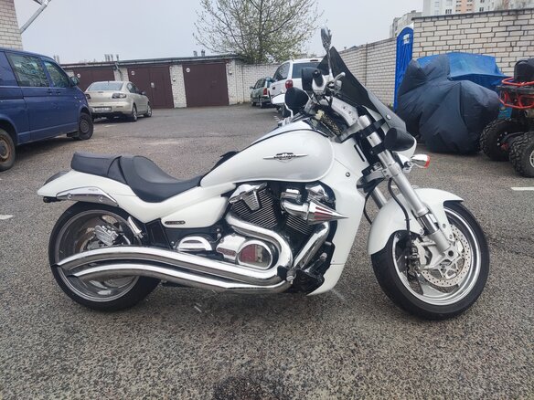 2007 Suzuki Boulevard M109R, белый, 690000 рублей - вид 9