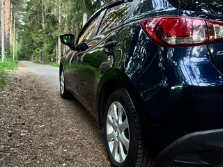 2014 Mazda Demio IV (DJ), синий, 970000 рублей, вид 4