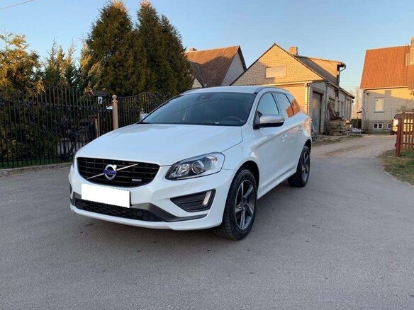 2014 Volvo XC60 I Рестайлинг, белый