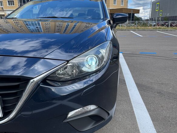 2013 Mazda 3 III (BM), синий, 1150000 рублей - вид 2