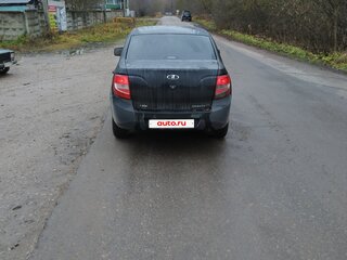 2014 Lada (ВАЗ) Granta I, чёрный, 210000 рублей, вид 4