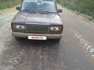2005 Lada (ВАЗ) 2107, пурпурный, 85000 рублей, вид 1