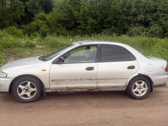 1998 Mazda 323 V (BA), серый - вид 2