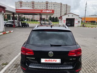 2012 Volkswagen Touareg II, чёрный, 2200000 рублей, вид 3